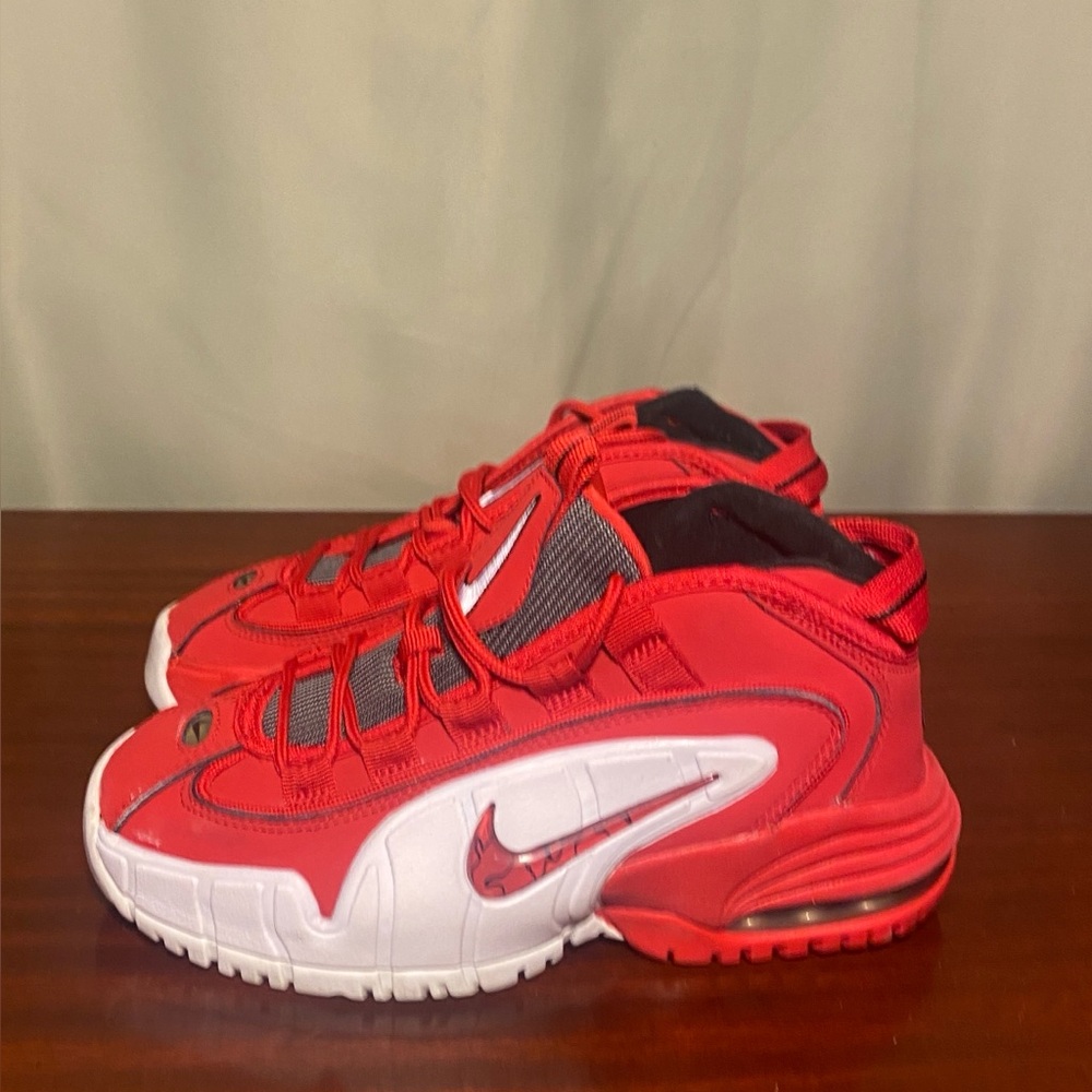 Nike Air Max Penny 1 Retro  University Red White 4Y